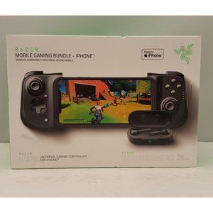 RAZER Mobile Gaming Bundle for iPhone  KISHI Controller & HAMMERHEAD Earphones